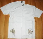 全新　心心相印情侶裝燙印白色圓領短袖T恤二件一組　【服飾專區】☆流星百寶屋☆