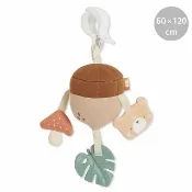 馨兒美嬰童館 奇哥有機棉多功能吊掛抖抖安撫玩具(栗子熊)(TEA730000)1035元