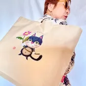 Pinkoi 代購 - 肩背托特包 〈沙色〉