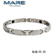 § 全館7折 § 【Mare】㊣316L白鋼手鍊：蜂巢(窄) 款【售後服務&保固12個月】