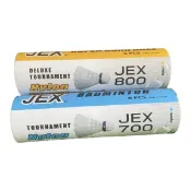 【GO 2 運動】現貨 台灣製造 JEX-700、JEX-800 實用級 比賽級 尼龍羽球 一筒半打裝(六入)