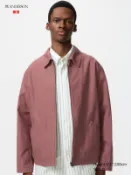 【UNIQLO】男裝 拉鍊布勞森外套 484249