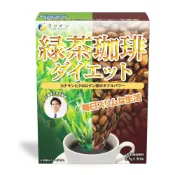 (店+)FINE JAPAN 綠茶咖啡 1.5g×30包