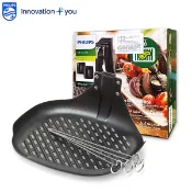 飛利浦 PHILIPS 健康氣炸鍋專用煎烤盤+串針 HD9941 【有彩盒】適用型號 : HD9642/HD9742