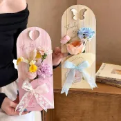 2026新款鮮花插花卡片單支花束包裝紙手工花藝 diy 材料滿載謝意手工包花材物件親子手工創作生日驚喜花禮春日野餐禮物