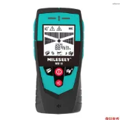 邁測(MiLESEEY) 牆體檢測儀WD10 多功能牆體探測儀 鋼筋牆內暗線透視儀 手持式金屬電線管檢測儀 不帶電池出貨