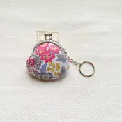 花朵口金包鑰匙圈