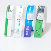 客製化 手環 訂製一次性 扣塑膠PVC 分組手環兒童樂園 會議門票簽到身份 識別腕帶