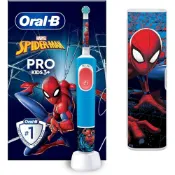 (店+)【Oral-B 歐樂B】兒童電動牙刷 蜘蛛人 D103