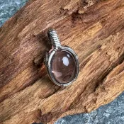 天然紫水晶 999 純銀手工編織項鍊 / 簡約鎖骨鍊
