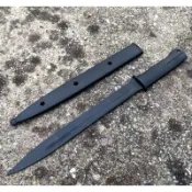生存遊戲 德軍乖巧虎98k 捷鷹拋殼軟彈槍塑料裝飾還原軟刺刀配件非金屬安全材質