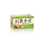 (店+)【京工養生館】京工 田園蔬食粥 24入X1盒(32g/入 沖泡飲品 蔬菜湯 養生 沖泡粥  即食粥 蔬食餐)
