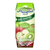 【Costco好市多】嘉紛娜 100% 多酚蘋果奇異果汁 250毫升 X 24入 Frescafina 100% Apple Kiwi Juice 250 ml X 24-Count