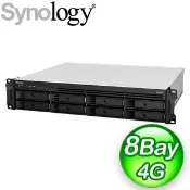 【Autobuy購物中心】Synology 群暉 RS1221RP+ 機架式網路儲存伺服器 (2U)