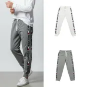 (店+)【TOMMY HILFIGER】棉長褲 男款 四色 大尺碼 棉褲 抽繩 鬆緊褲 束口褲 居家服 長褲居家服 長褲 @8615