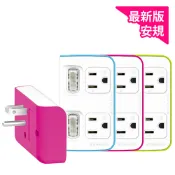 Tyson太順電業 2切2座節能小壁插 (3P便利型)(TS-122B)