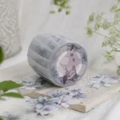 樂意Loidesign 5cm亮面PET膠帶/ 絳色/ 杜鵑花 eslite誠品