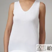 【三槍牌】時尚精典金絲棉U領女背心~1件組（M）