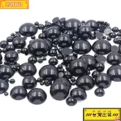 臺灣出貨玩偶眼睛配件 玻璃眼 黑豆眼 diy手工編織 毛絨玩具公仔熊動物眼珠黑色 平底眼睛 玩偶眼睛眼珠 毛絨玩具眼睛黑
