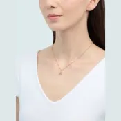 agnes b.bijoux 經典 b. logo 項鍊 金色
