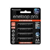 【Panasonic 國際牌】黑鑽款 eneloop PRO 3號2550mAh 低自放充電電池 BK-3HCCE-8顆入