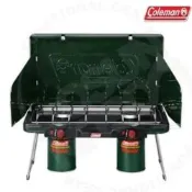 【Coleman】折疊瓦斯雙口爐.高山瓦斯爐具.炊具.行動瓦斯爐 CM-6707