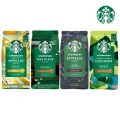 STARBUCKS 星巴克 咖啡豆200g(口味任選/袋)(黃金烘焙/派克市場/哥倫比亞單品/濃縮烘焙)