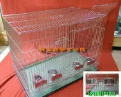 ==臻品寵物生活館==2.5尺2.5呎2尺半2呎半寬縫白鐵籠可加購白鐵底盤.開大門款長方形鼠籠鳥籠適大赤白面鼯鼠果子狸貂