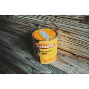 『松材屋』歐洲 Sadolin 戶外木構專用護木漆 / 戶外專用 / 保護漆 / 胡桃色 / 一加侖