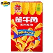 【HOTAI購】【喜年來】金牛角餅乾-玉米原味(60g*12盒)