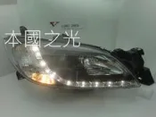 oo本國之光oo 全新 MAZDA 馬自達 04 05 06 07 08 MAZDA3 黑框DRL仿R8魚眼大燈