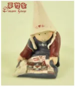 Zakkafe 2002 Gnomy's荷蘭娃娃 美國娃娃 PF0273 精靈跪姿拿拼布 ★ Zakka'fe ★