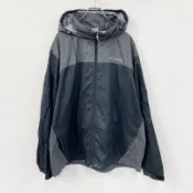【DOKODEMO】哥倫比亞 Mountain Parka/尼龍夾克，灰色，XL碼，古著