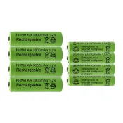 【傑太光能】3號AA /4號AAA 充電電池 1.2V 3800毫安 實際容量600mah 鎳氫充電電池 太陽能充電電池