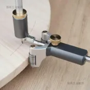 木工畫線器 輪眉修復多功能劃直線圓弧兩用劃線器手持弧形平行線