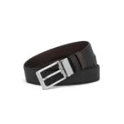 【BreezeOnline 微風精品線上】dunhill 雙面30MM圓形刻面真扣皮帶