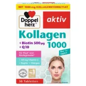 德國🇩🇪多寶雙心Doppelherz  膠原蛋白1000+生物素+Q10（30粒）