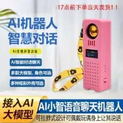 AI智慧音箱 語音聊天機器人 桌面寵物 4-6字賣點 雙色螢幕顯示 智能對話 陪伴互動 送禮推薦