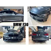 小亞車燈改裝＊全新 BMW F30 335 320 328 M3 樣式 前保桿 後保桿 側裙 素材 空力套件