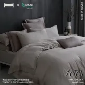 (店+)【Urban Nest】台灣製 極致天絲100支100%萊賽爾天絲兩用被床包枕套組-多色任選(雙人.加大)