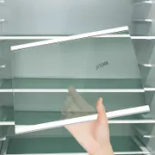 訂製加工 加厚鋼化玻璃冰箱隔板 冰櫃冷藏冷凍適用 置物隔斷板 自訂分層板 玻璃層板