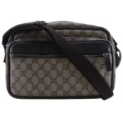 【DOKODEMO】Gucci GUCCI 肩包 114531 GG Supreme 帆布棕色斜背/肩背包 拉鍊 男女通用 [二手]