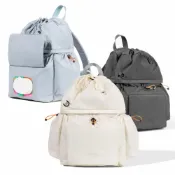 (店+)【finickystuff】品牌旗艦店｜Haley-Soft Move 輕質空氣感雙肩後背包 - 四色任選（收納包 / 媽媽包 / 後背包）