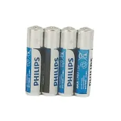 (店+)【Philips 飛利浦】全新~飛利浦PHILIPS 4號超鹼電池( 4顆 )