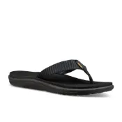 (店+)【TEVA】TEVA 拖鞋 VOYA FLIP 全黑 編織 夾腳拖 女 TV1019040BSBL