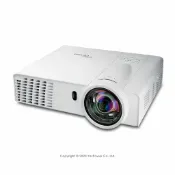 悅適影音教學導覽用品 RS310ST Optoma 3100流明 XGA短焦商務投影機/1024x768/2W喇叭/高對比