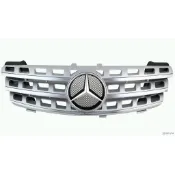 JD汽車精品 BENZ W164 ML 06 07 08 09 亮銀 亮黑 水箱罩 水箱護罩 台製全新品