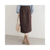 (店+)NICE CLAUP / OLIVE des OLIVE OUTLET 【natural couture】及膝中長裙