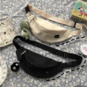 【新品下殺】包包女2021新款帆布包女學生韓版斜挎ins簡約時尚胸包百搭小腰包