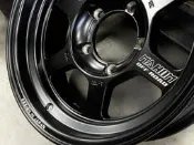 【超鑫國際】 MAHOM MFF-37x 16吋旋壓鋁圈 5孔139.7 6J -ET25 平光黑 JIMNY 吉星